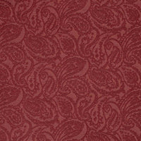 Charlotte Red Paisley Fabric D3581