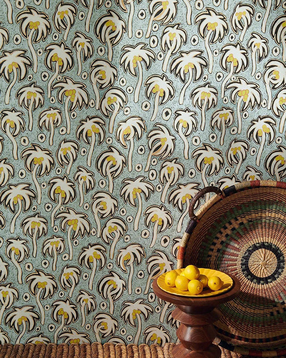 Pierre Frey Varaderos Ocean Wallpaper Sample FP014002