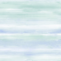 Seabrook Designs Watercolor Periwinkle And Teal Wallpaper DA60104