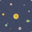 Seabrook Designs Connecting Space Navy Wallpaper Sample DA60602