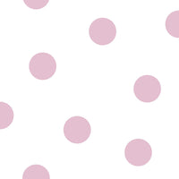 Seabrook Designs Dots Bubblegum Wallpaper DA61601