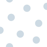 Seabrook Designs Dots Powder Blue Wallpaper DA61612