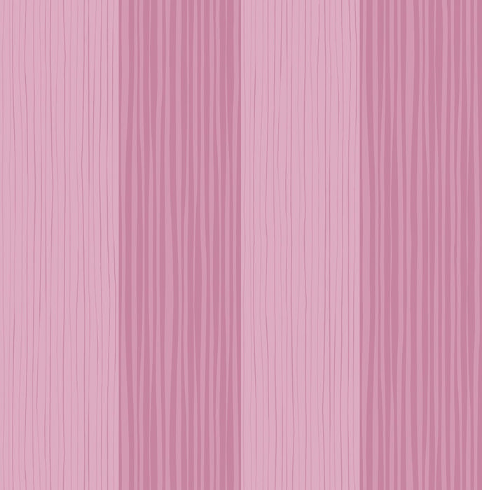 Seabrook Designs Stripes Bubblegum Wallpaper Sample DA61811
