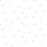 Seabrook Designs Little Daisy Teal Wallpaper DA62804
