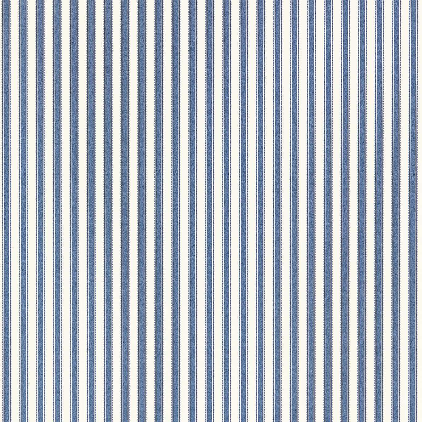 Sanderson Pinetum Stripe Indigo Wallpaper Sample DABW217254