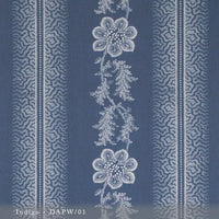 Lisa Fine Daphne Wallpaper Indigo Wallpaper DAPW-01