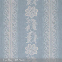 Lisa Fine Daphne Wallpaper Sky Blue Wallpaper DAPW-08