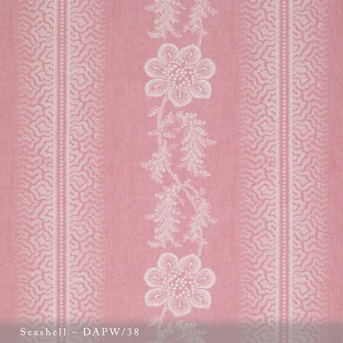 Lisa Fine Daphne Wallpaper Seashell Wallpaper Sample DAPW-38
