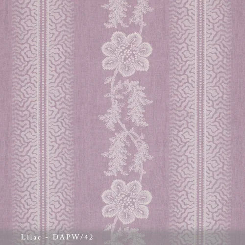 Lisa Fine Daphne Wallpaper Lilac Wallpaper DAPW-42