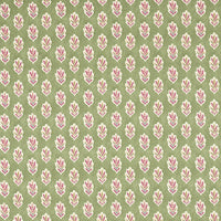 Sanderson Sessile Leaf Forest Green Fabric DARB227075