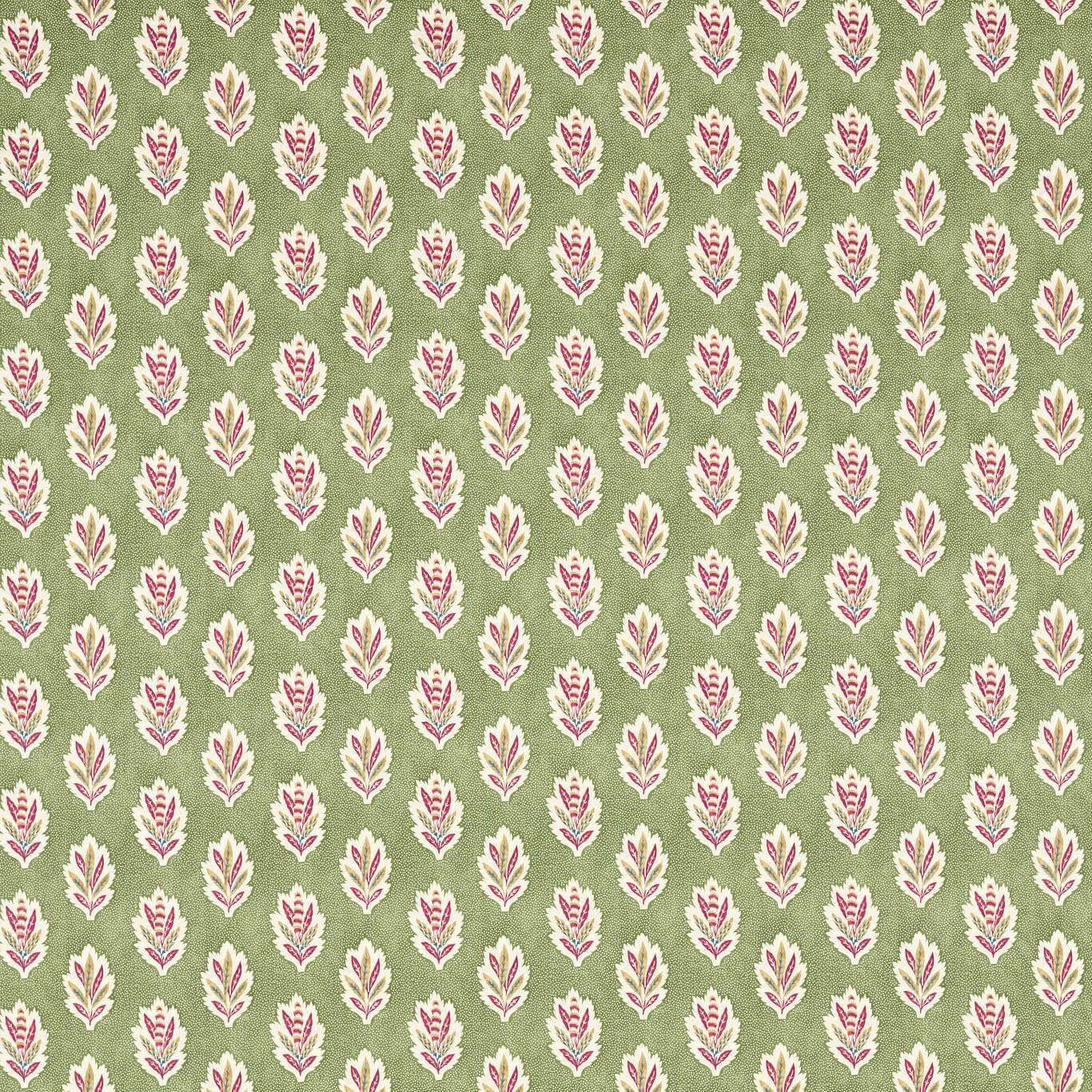 Sanderson Sessile Leaf Forest Green Fabric DARB227075