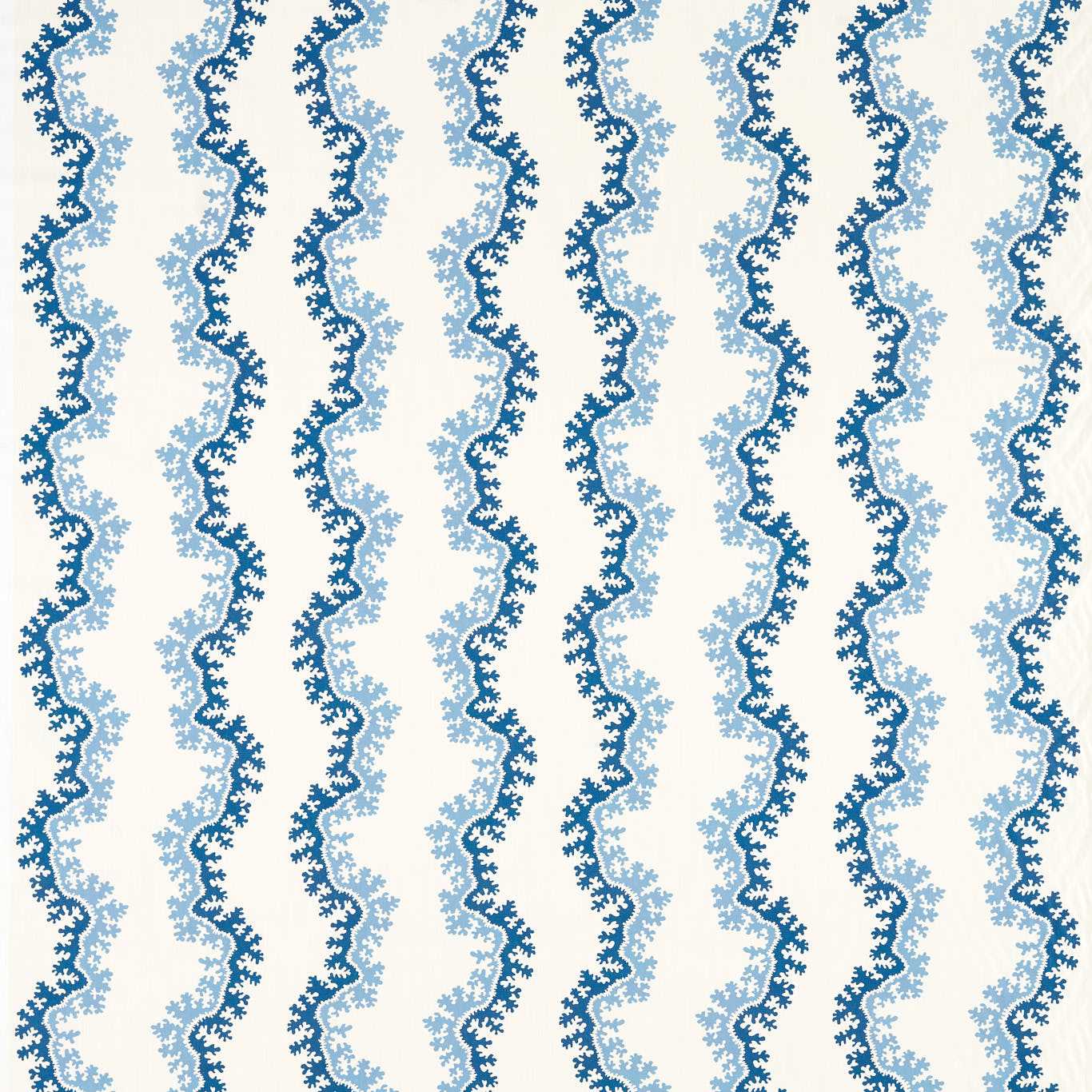 Sanderson Oxbow Indigo Fabric DARB227093