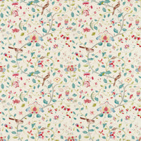 Sanderson Aril’s Garden Blue Clay/Pink Fabric DARF227067