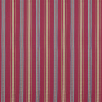 Sanderson Valley Stripe Mulberry/Blue Fabric DARF237326