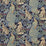 Morris & Co Forest (Viscose/Linen) Indigo 222534 Fabric Sample DARP222534
