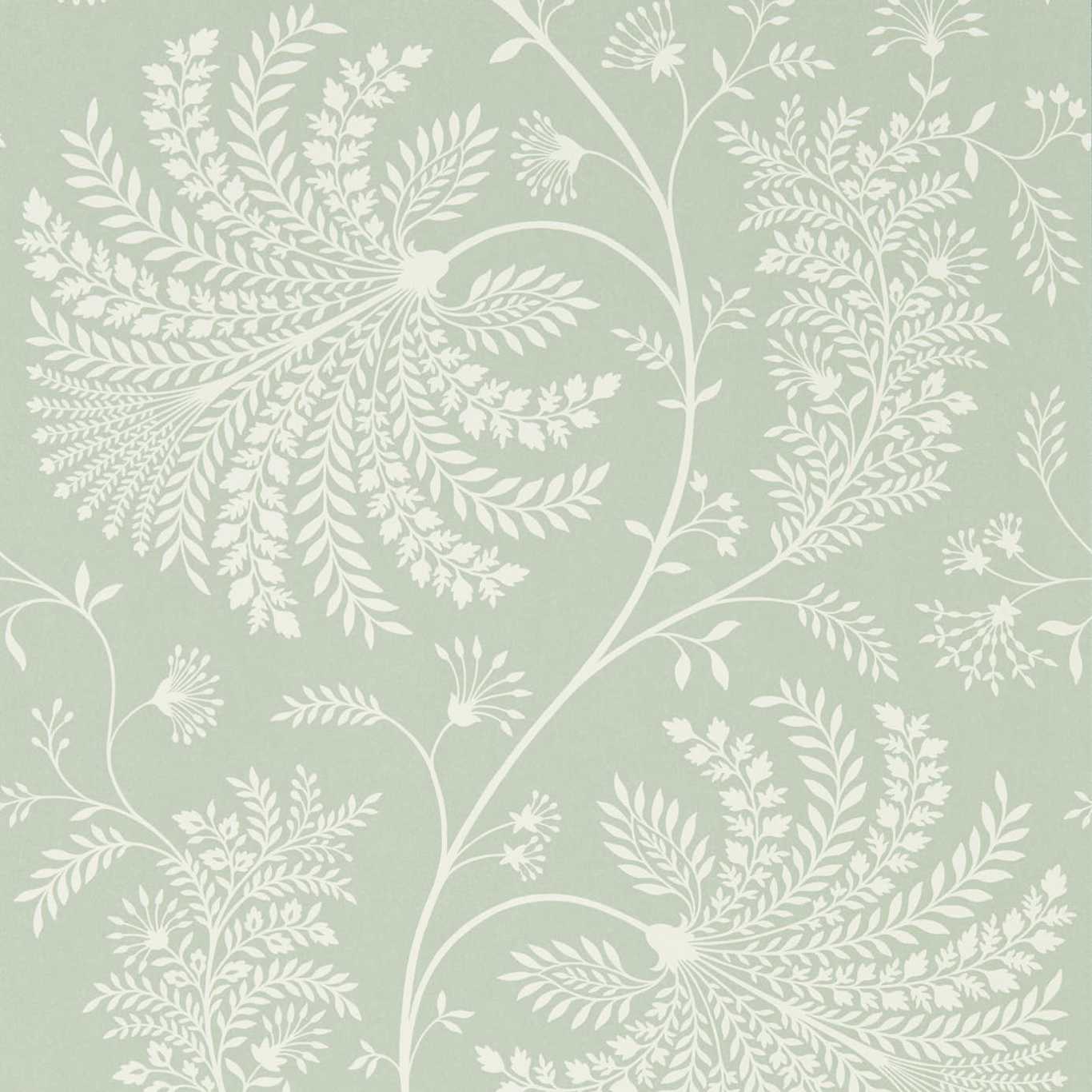 Sanderson Mapperton Sage/Cream Wallpaper Sample DART216341