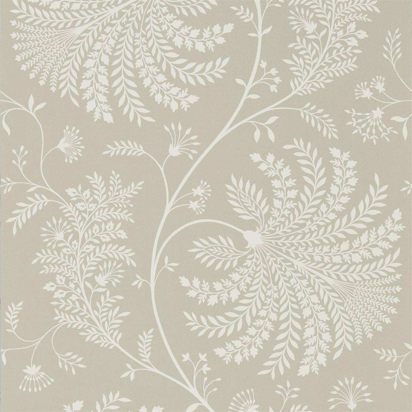 Sanderson Mapperton Linen/Cream Wallpaper Sample DART216342