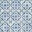 Daisy Bennett Sorento Tile Navy Wallpaper Sample DB20502