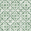 Daisy Bennett Sorento Tile Jungle Green Wallpaper Sample DB20504