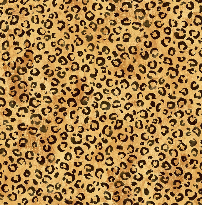 Daisy Bennett Classic Leopard Natural Tan Wallpaper Sample DB20606