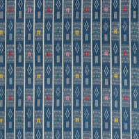 Sanderson Safar Indigo/Multi Fabric DBOT237525