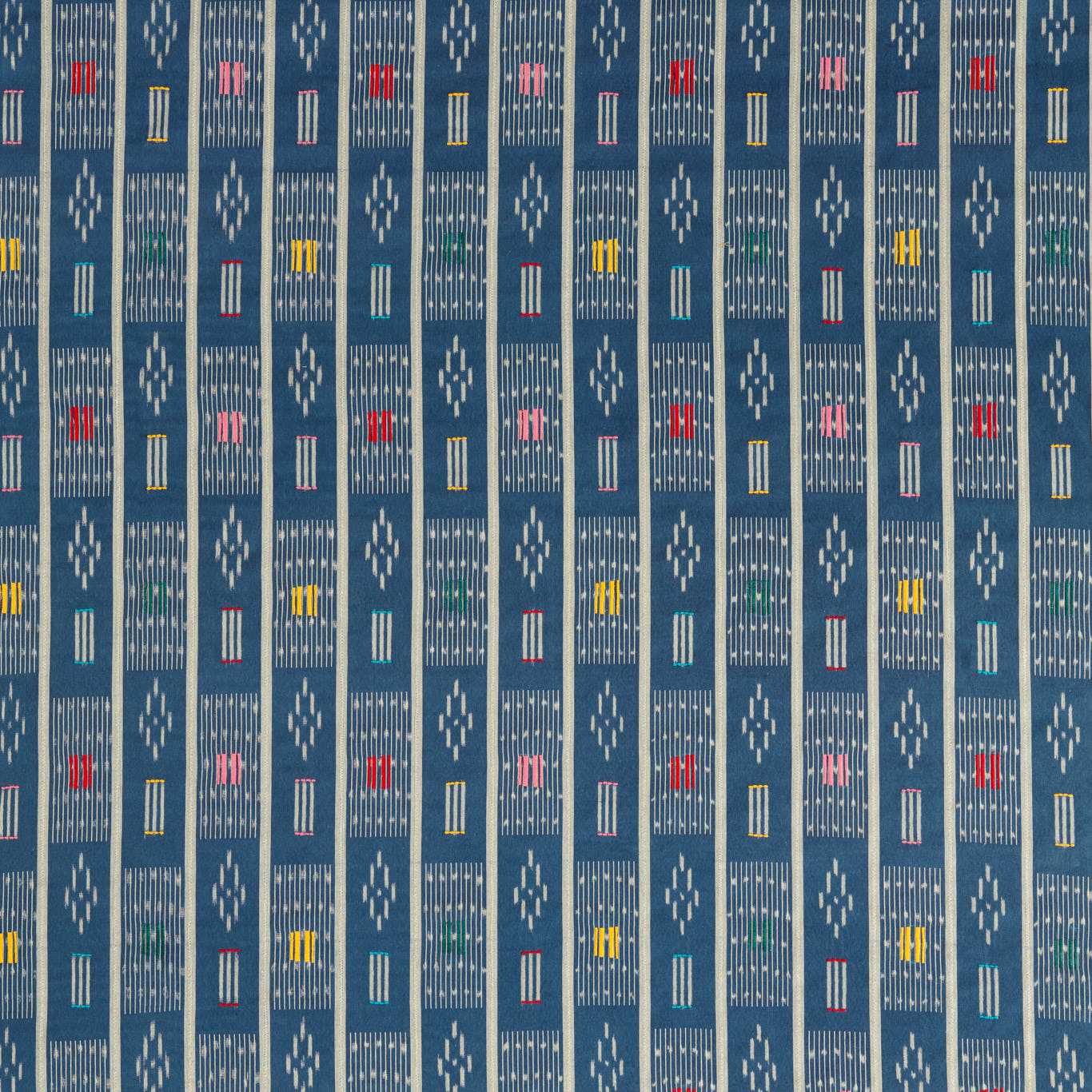 Sanderson Safar Indigo/Multi Fabric DBOT237525