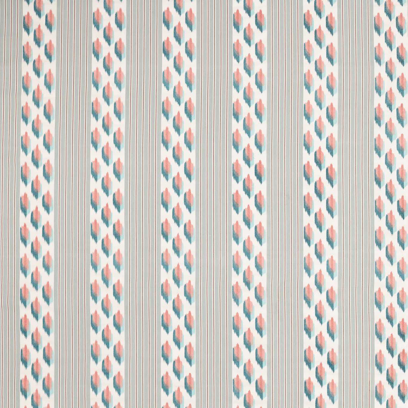 Sanderson Musafir Mineral/Coral Fabric Sample DBOT237531