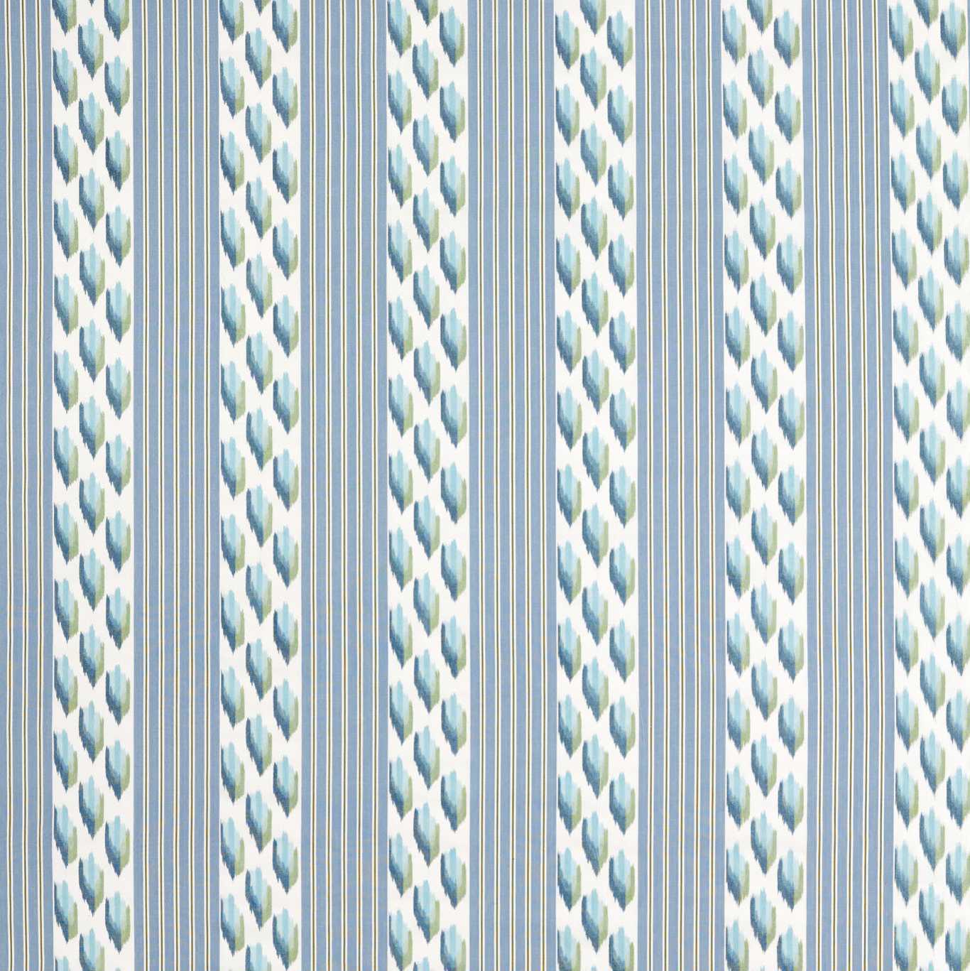 Sanderson Musafir Persian Blue/Cardomom Fabric Sample DBOT237532