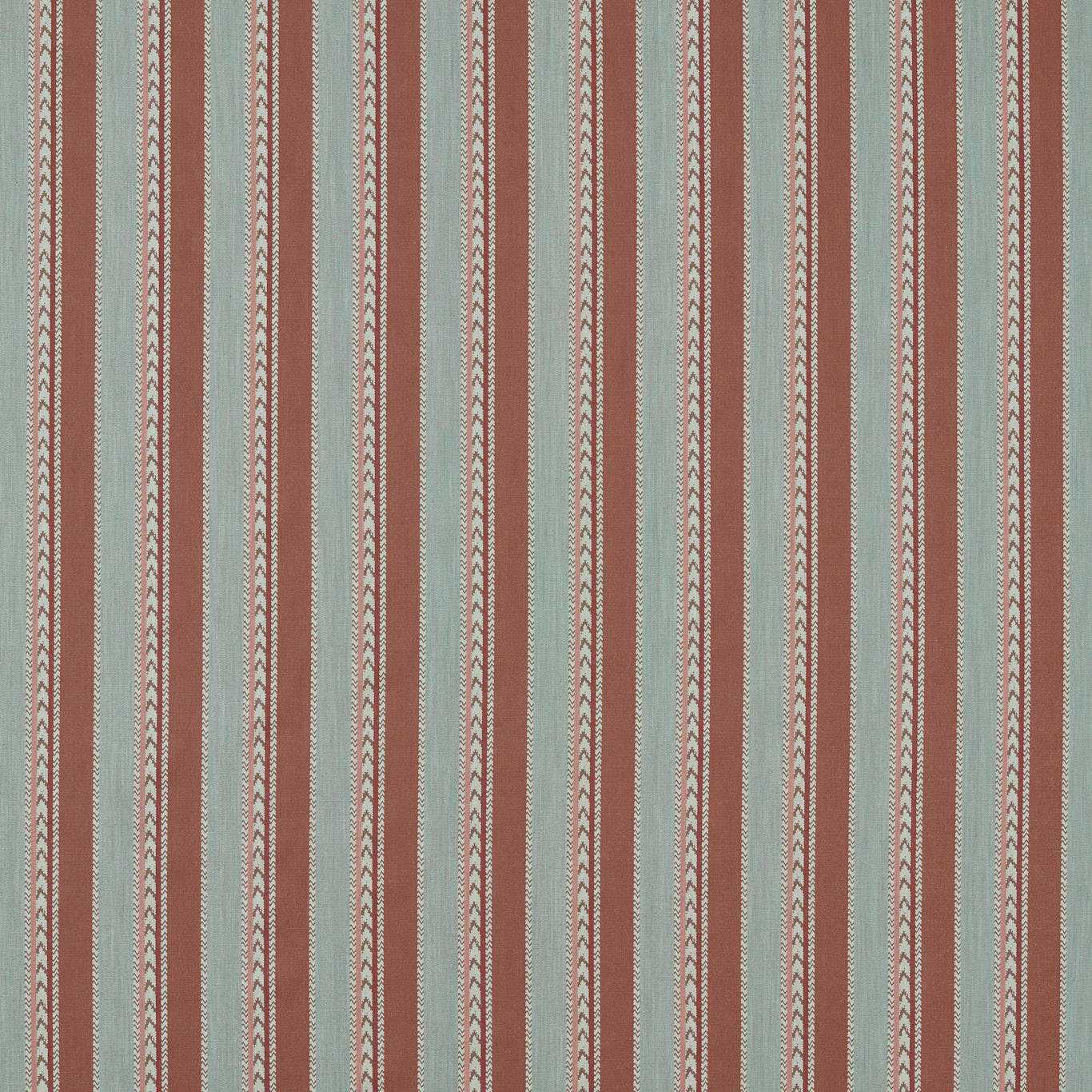 Sanderson Belari Harissa/Aegean Blue Fabric Sample DBOT237536