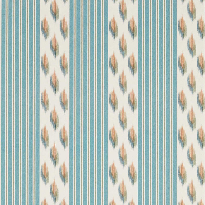Sanderson Musafir Udaipur Blue/Cinnamon Wallpaper DBOW217444