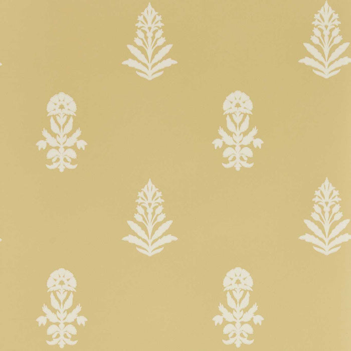 Sanderson Dabu Raw Honey Wallpaper Sample DBOW217462