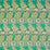 Morris & Co Kennet Olive/Turquoise Fabric Sample DBPF226856
