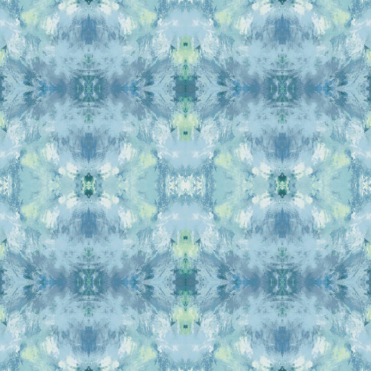 Daisy Bennett Kaleidoscope Blue Wallpaper DBW1000