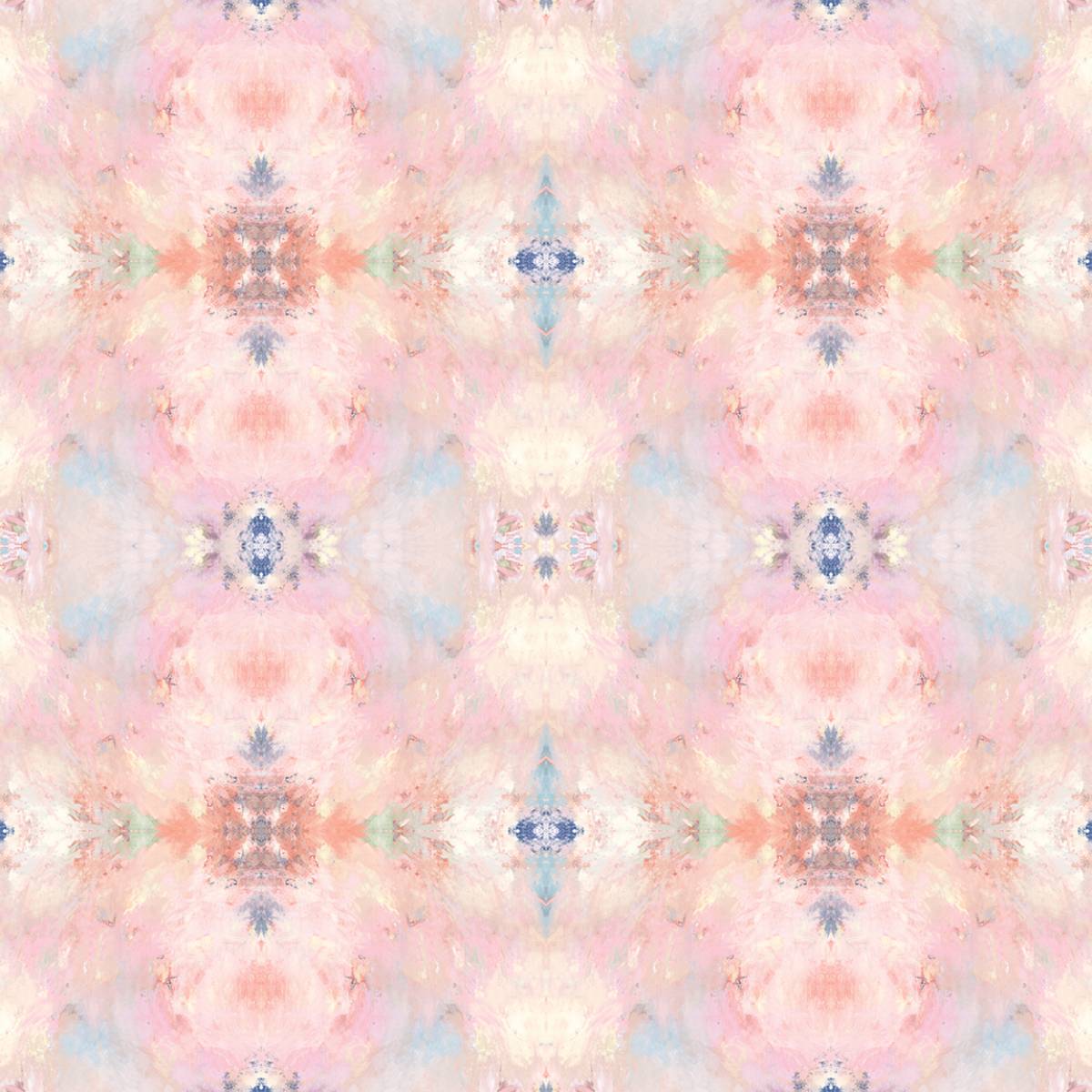 Daisy Bennett Kaleidoscope Pink Wallpaper DBW1003