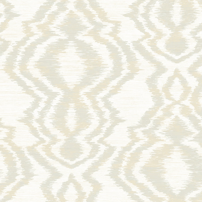 Daisy Bennett Moirella Taupe Wallpaper Sample DBW8004