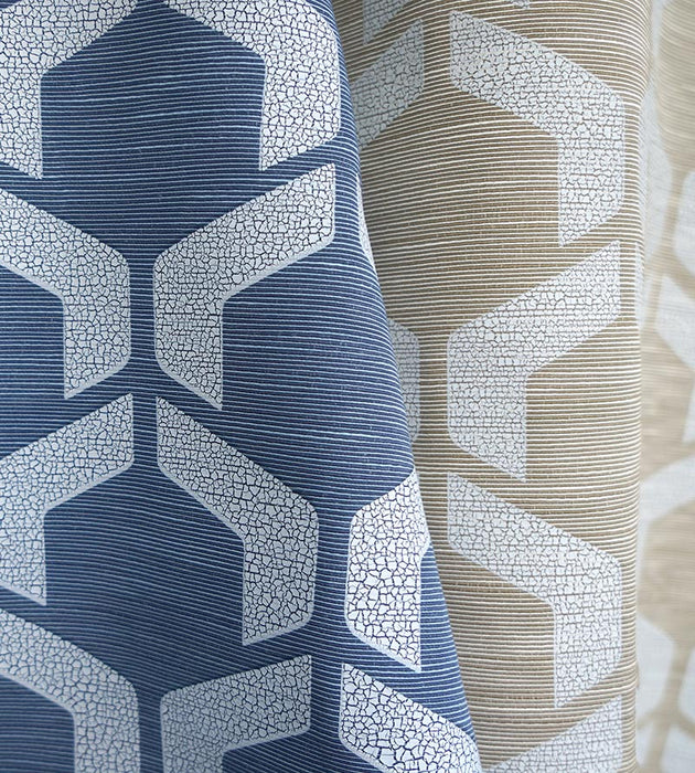 Old World Weavers Craquele Straw Fabric Sample DBD2970003