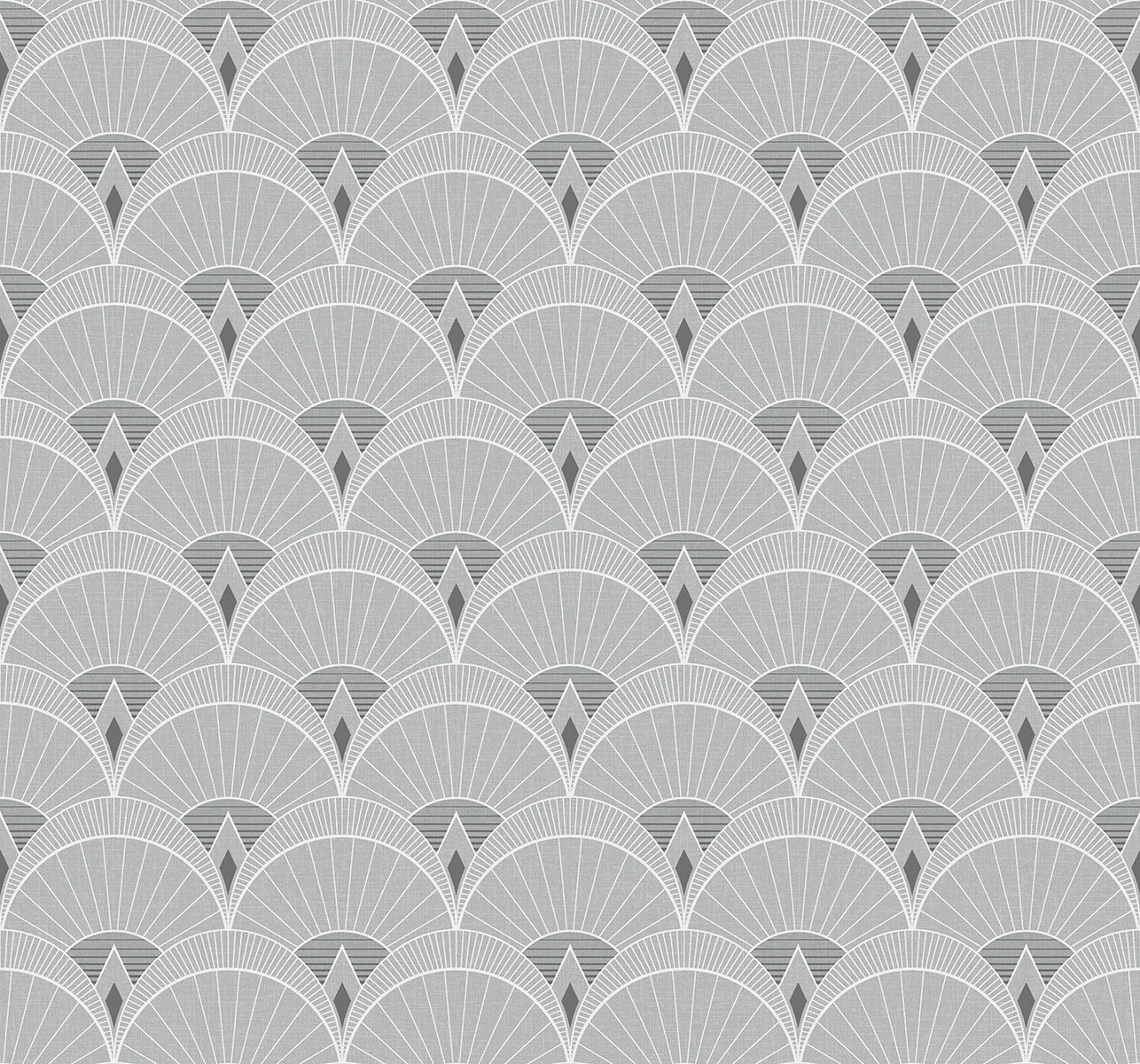Seabrook Designs Chrysler Arches Argos Grey Wallpaper DC60305