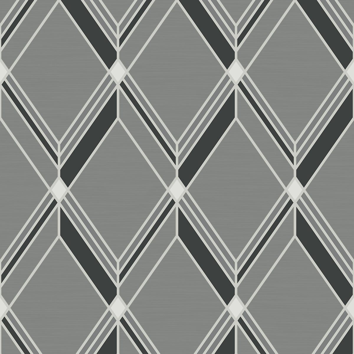 Seabrook Designs Brooklyn Diamond Mysterious Wallpaper DC60504
