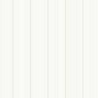 Seabrook Designs Rockefeller Stripe Dove White Wallpaper DC61407