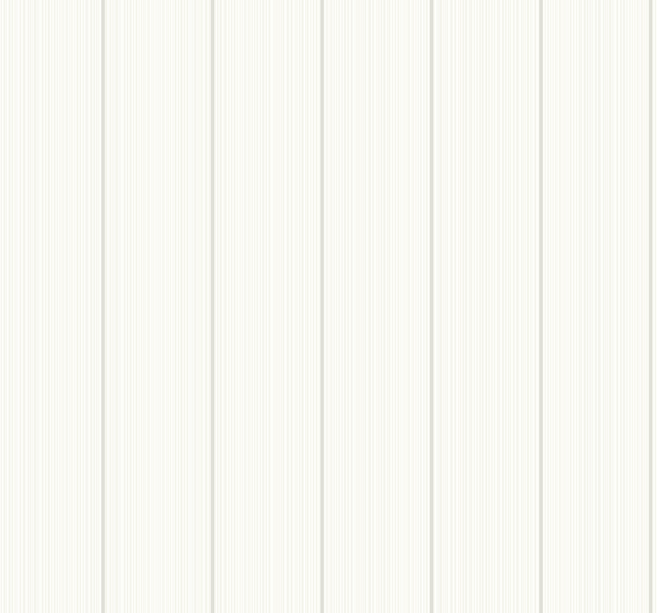 Seabrook Designs Rockefeller Stripe Dove White Wallpaper DC61407