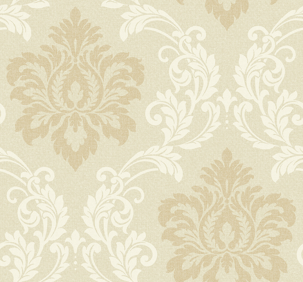 Seabrook Designs Deco Damask Linen Wallpaper DC61605