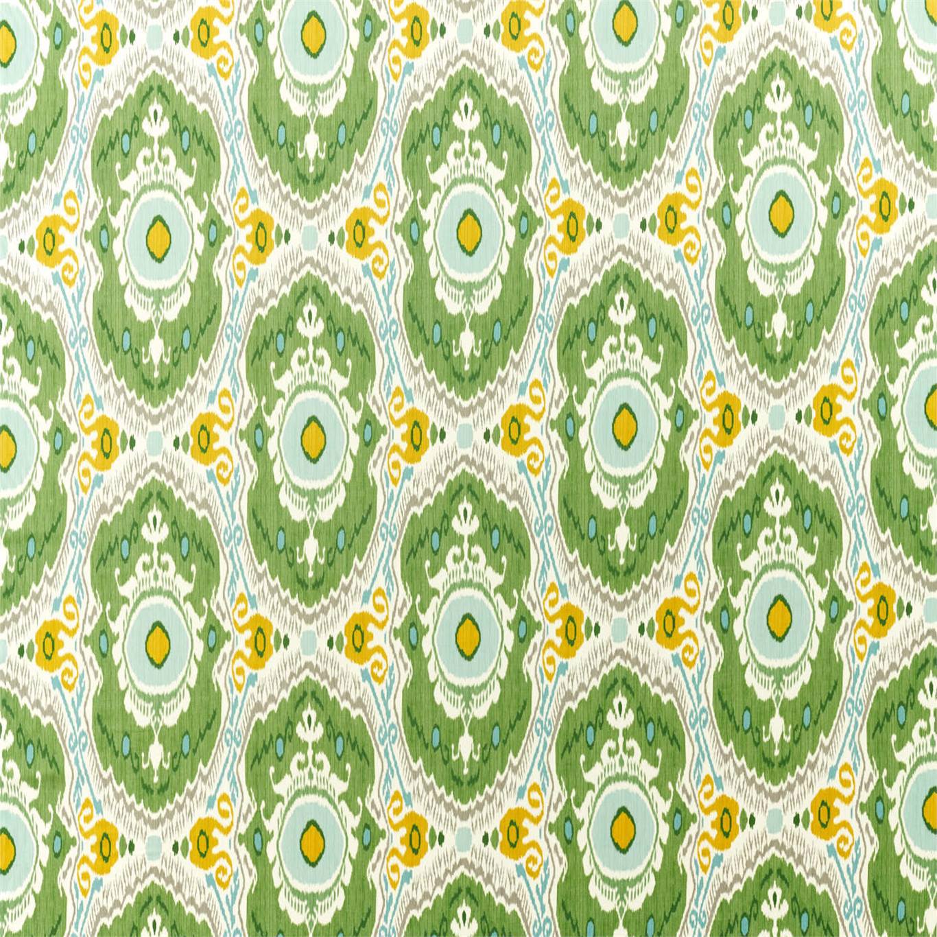 Sanderson Niyali Nettle/Sumac 226649 Fabric Sample DCEF226649