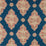 Sanderson Siam Diamond Cobalt/Flame Fabric Sample DCEF226652