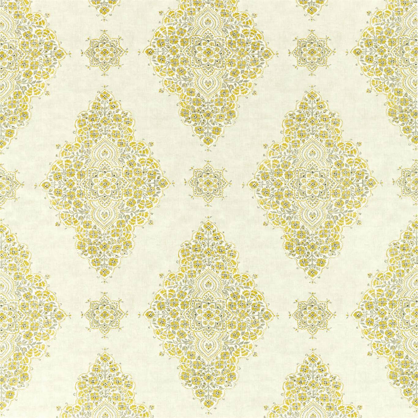Sanderson Siam Diamond Sumac/Grey 226654 Fabric Sample DCEF226654