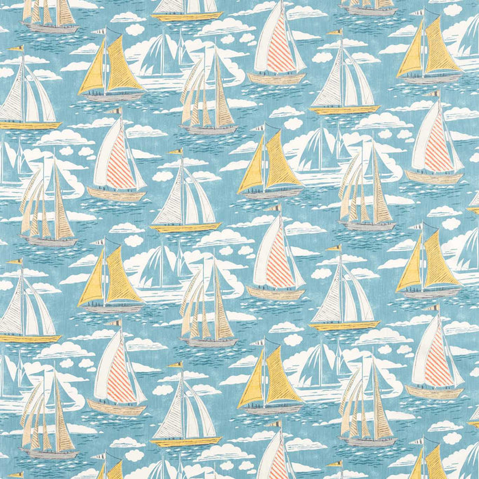 Sanderson Sailor Pacific Fabric Sample DCOA226502