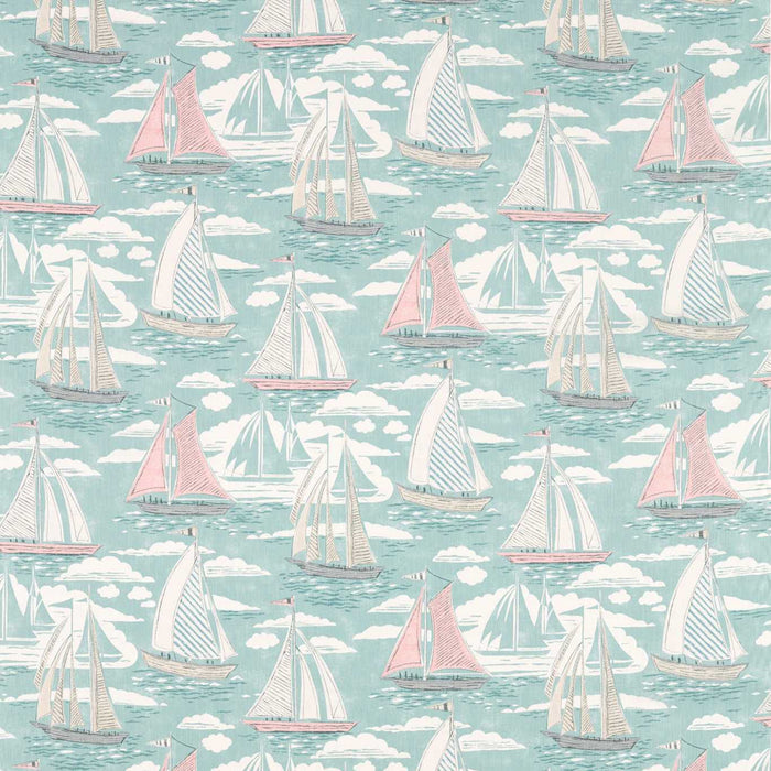 Sanderson Sailor Sky Fabric Sample DCOA226504