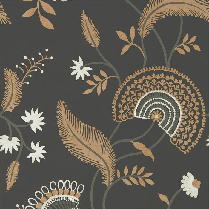 Sanderson Hakimi Ebony Wallpaper Sample DCPW216769