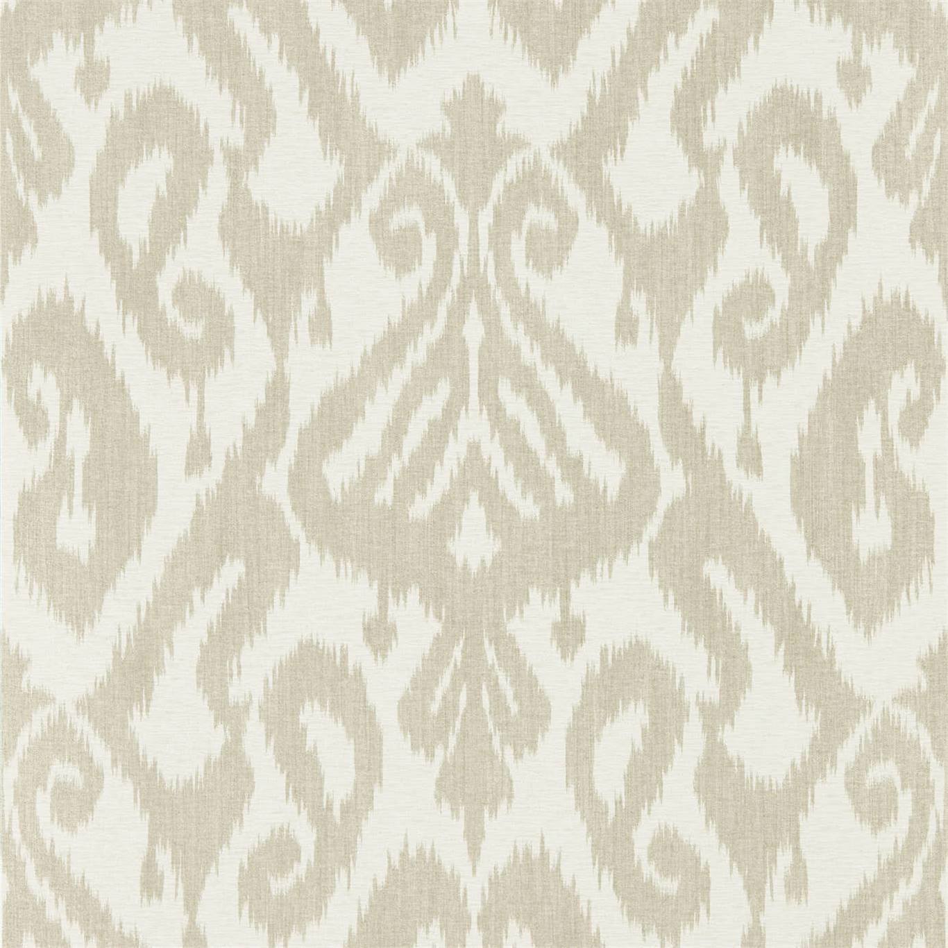 Sanderson Kasuri Country Linen Wallpaper Sample DCPW216783