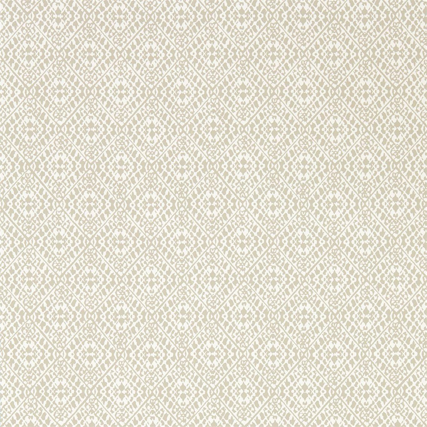 Sanderson Pinjara Trellis Linen 216784 Wallpaper Sample DCPW216784