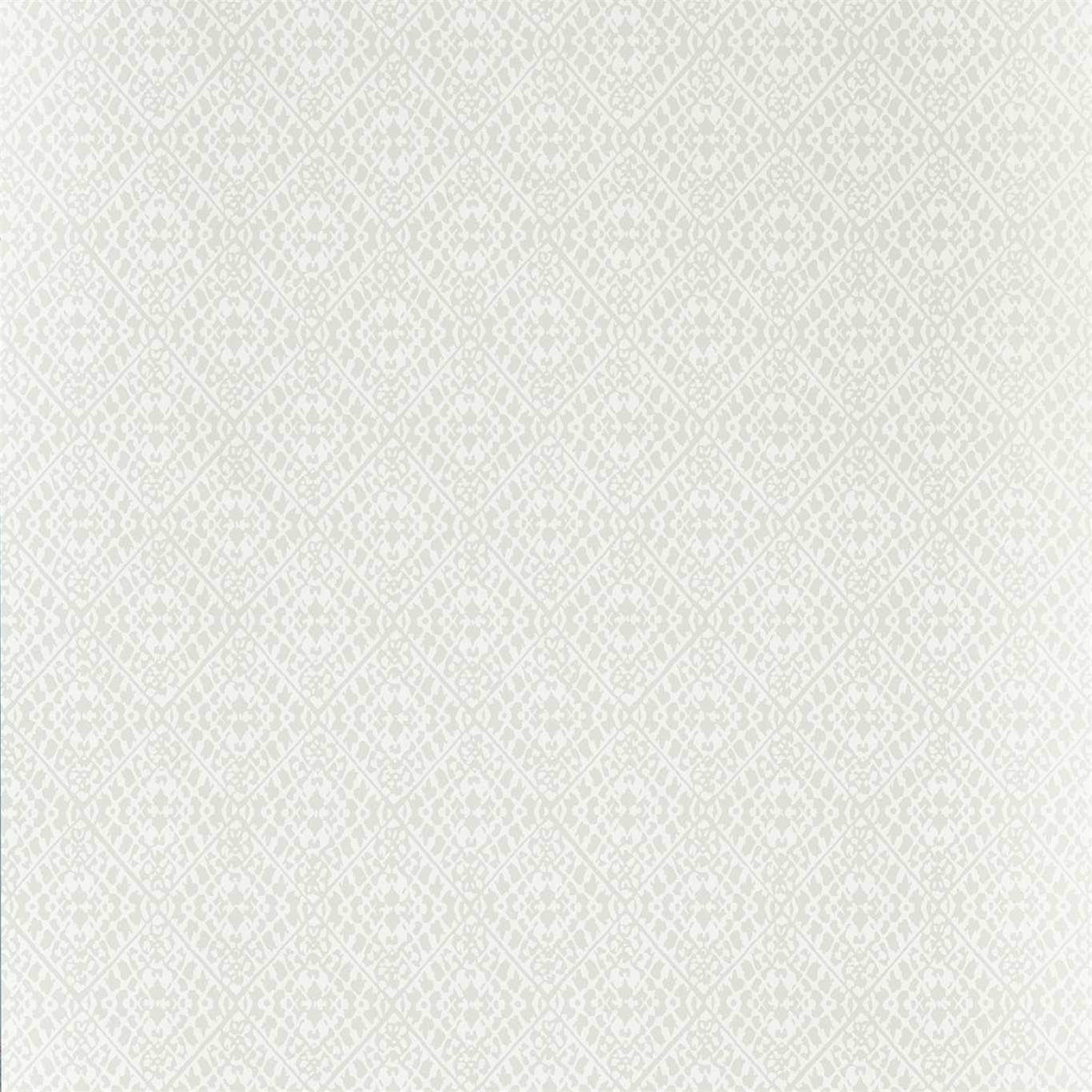 Sanderson Pinjara Trellis Ivory Wallpaper Sample DCPW216785